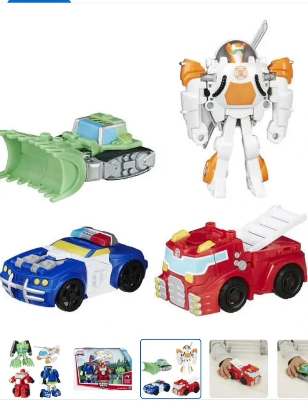 Transformers Rescue Bots set of 4
